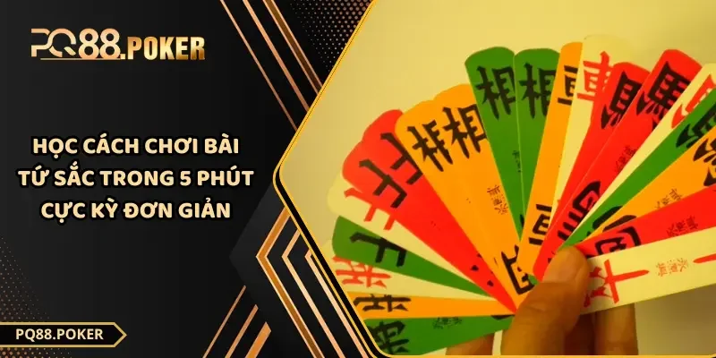 Học Cách Chơi Bài Tứ Sắc Trong 5 Phút Cực Kỳ Đơn Giản